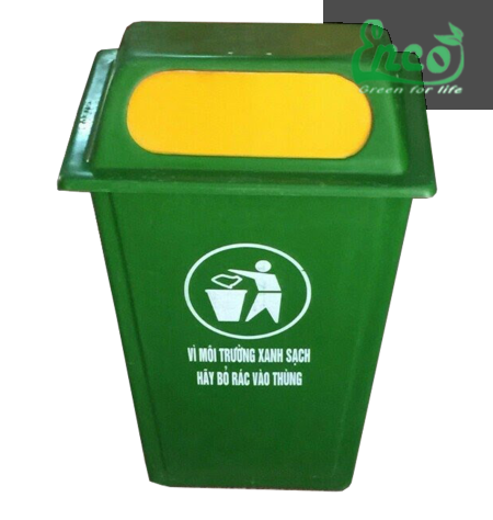 Thùng rác composite 60L