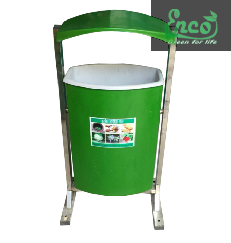 Thùng rác composite treo đơn 80L