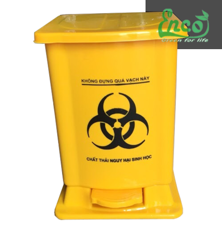Thùng rác y tế đạp chân