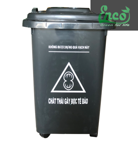 Thùng rác y tế 60L