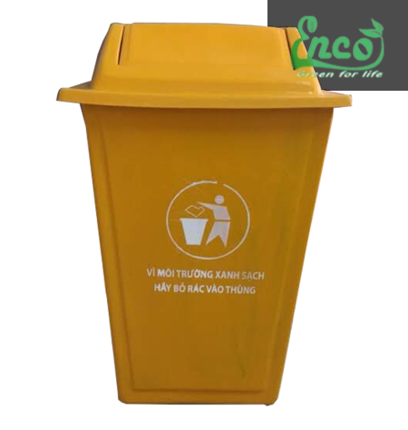 Thùng rác y tế composite 60l