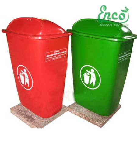 Thùng rác composite 50L
